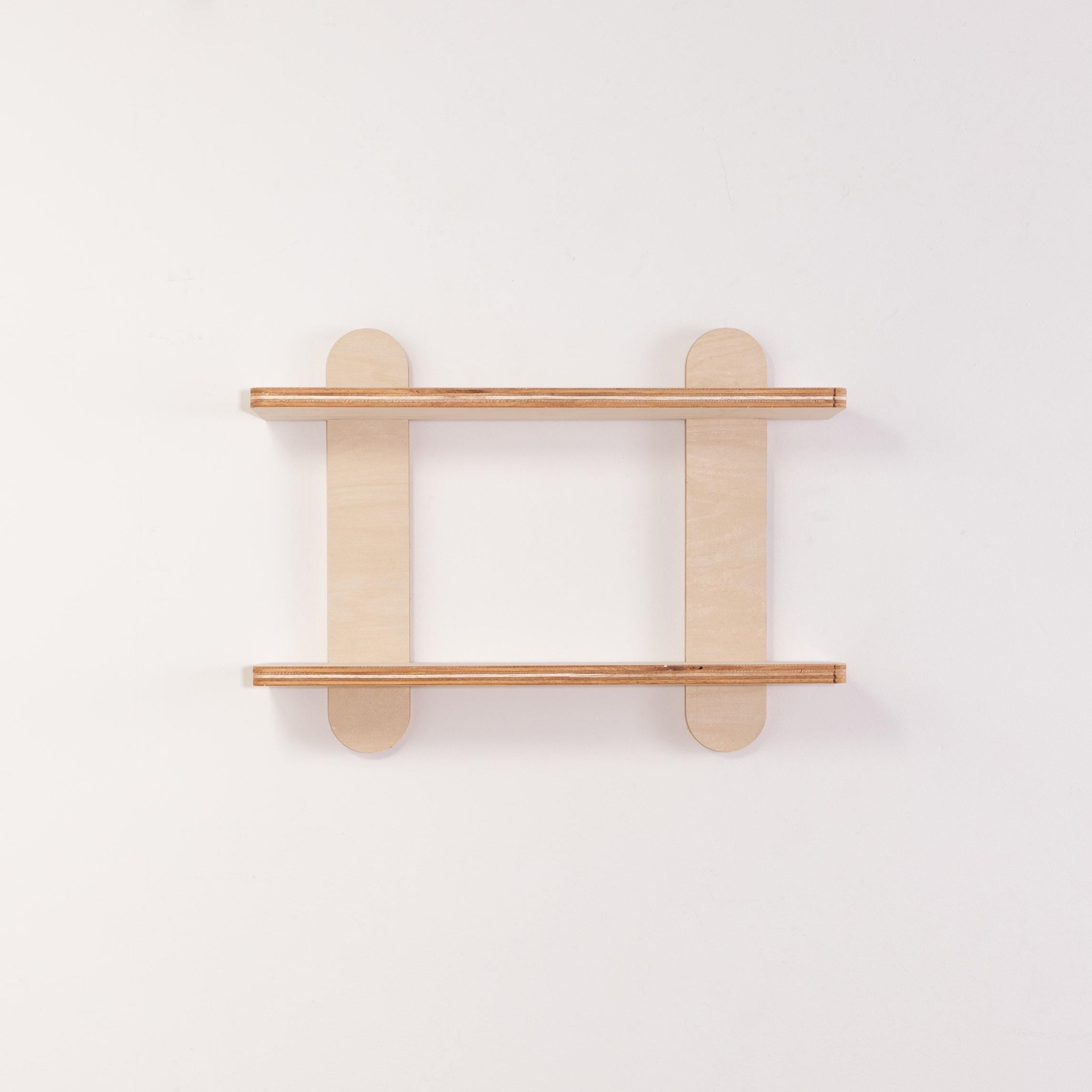 Mid Century Modern Wall Shelves: Minimalist Scandinavian Style, Easy Assembly