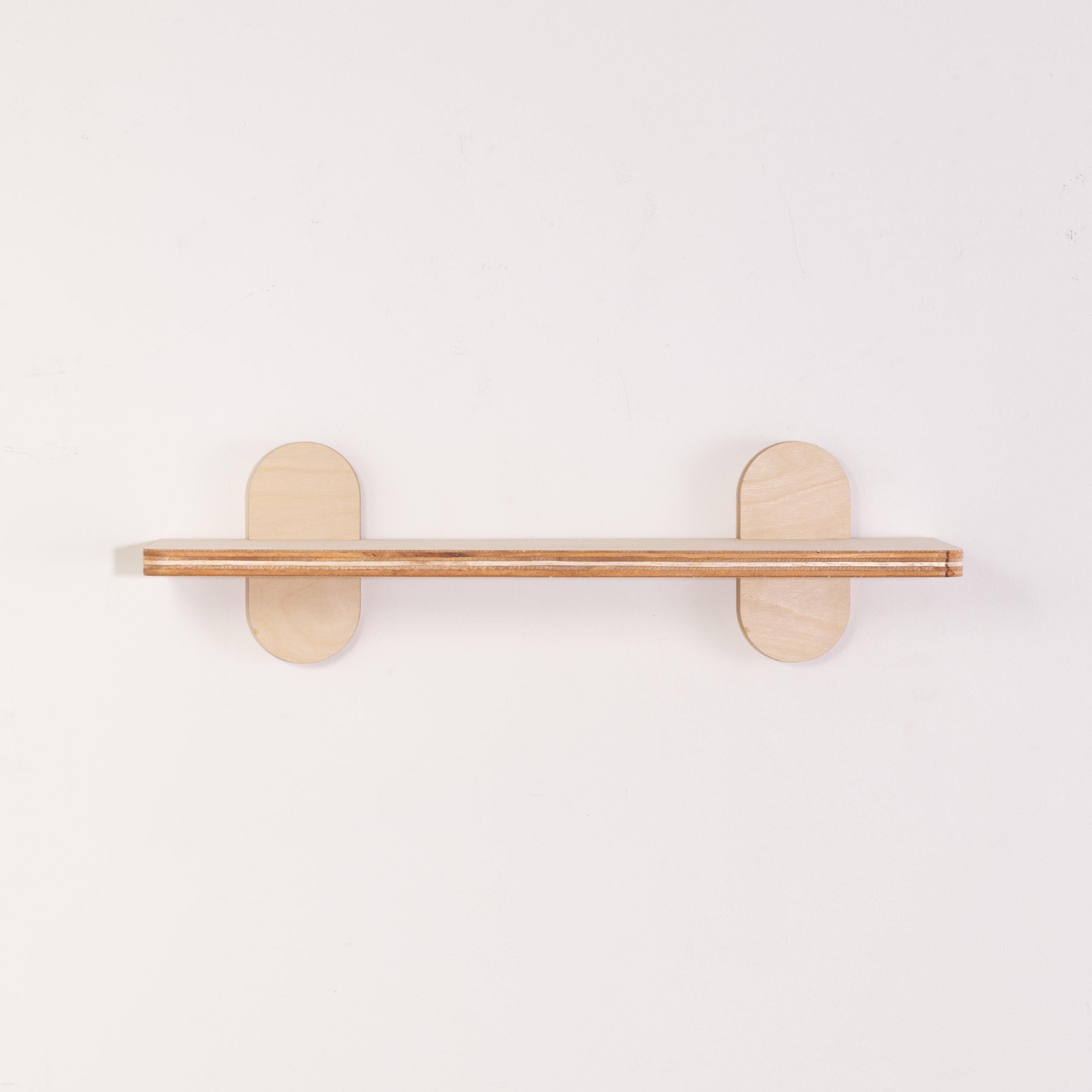 Mid Century Modern Wall Shelves: Minimalist Scandinavian Style, Easy Assembly