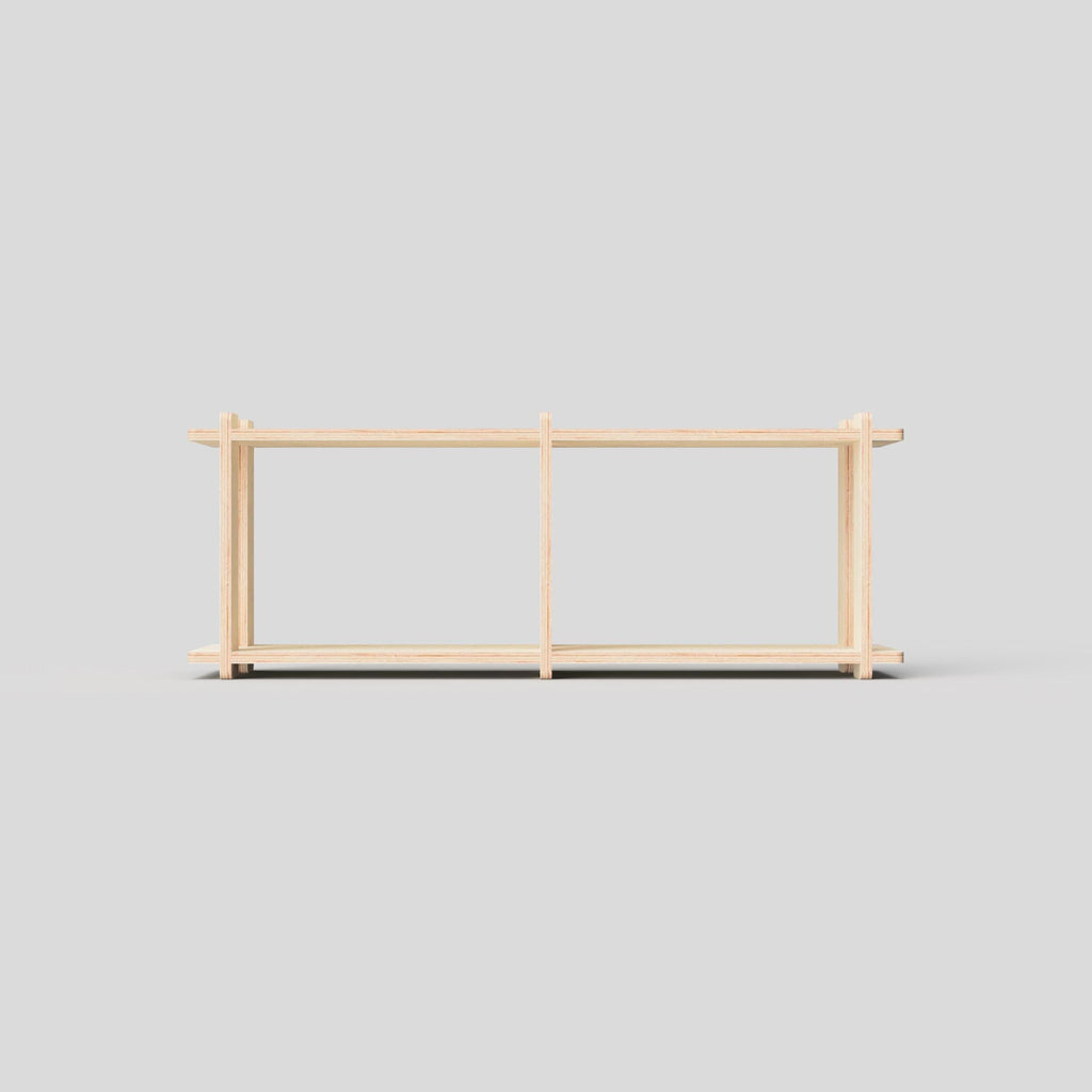 Mid Century Modern Vinyl Record Display Shelf Minimalist Scandinavian No Tool Assembly