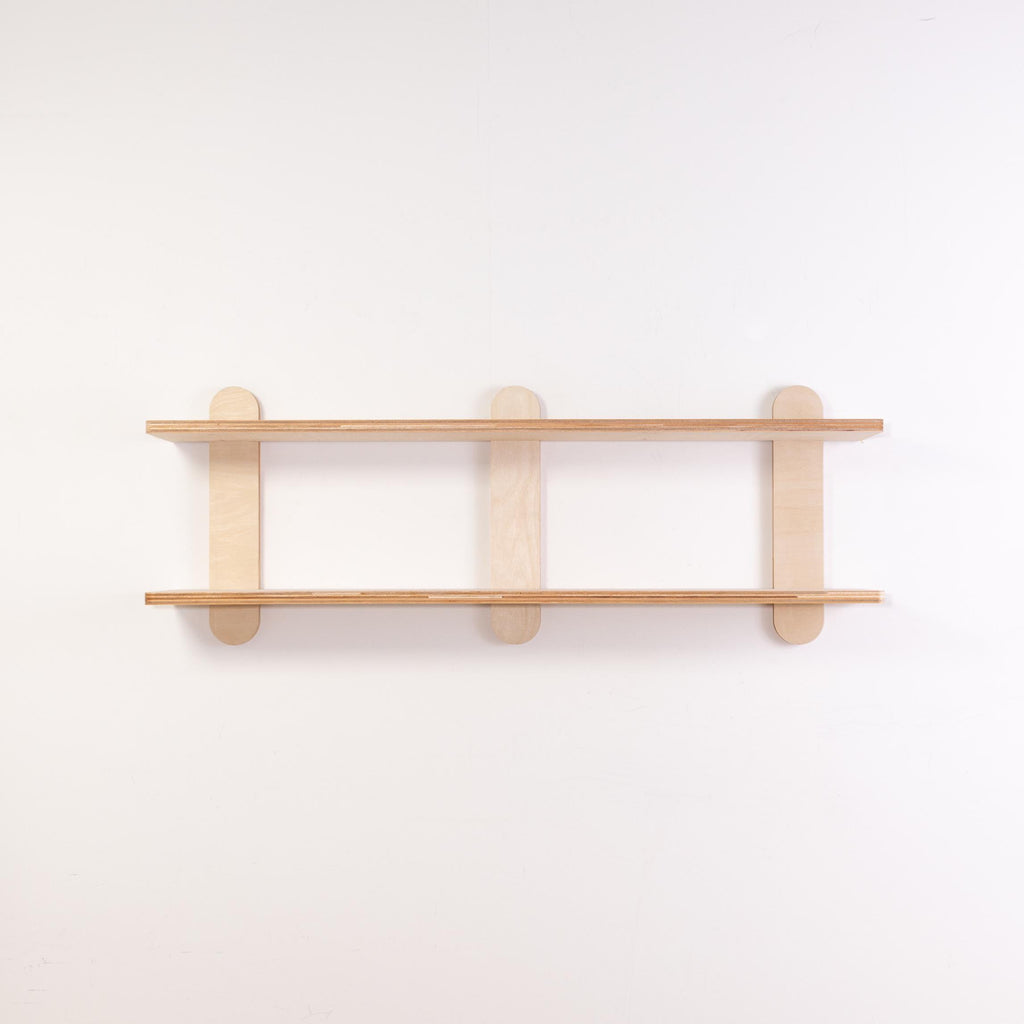 Mid Century Modern Wall Shelves: Scandinavian Minimalist, Easy Assembly