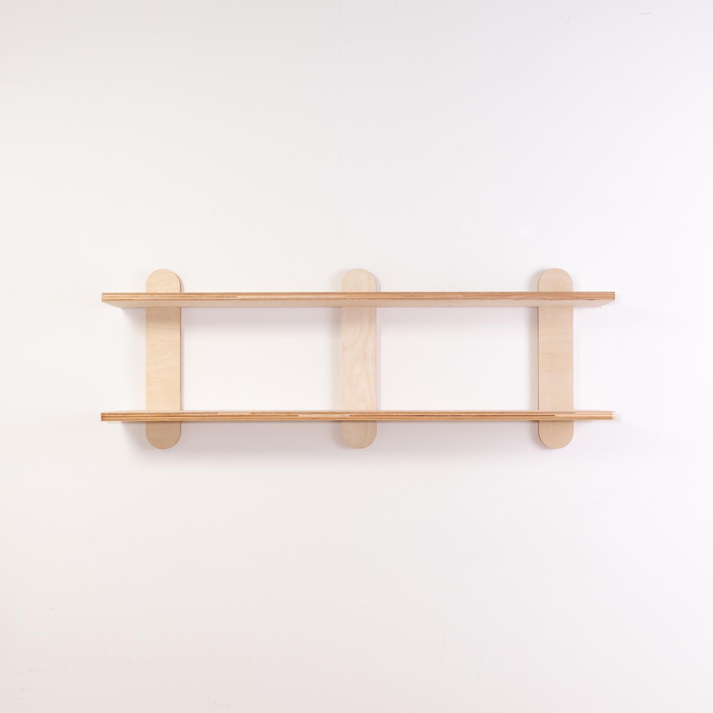 Mid Century Modern Wall Shelves: Scandinavian Minimalist, Easy Assembly