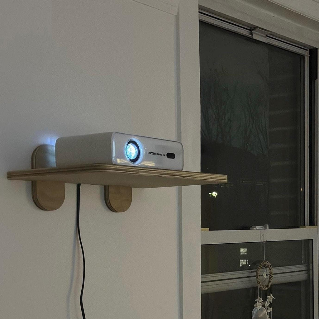 Mid Century Modern Projector Shelf
